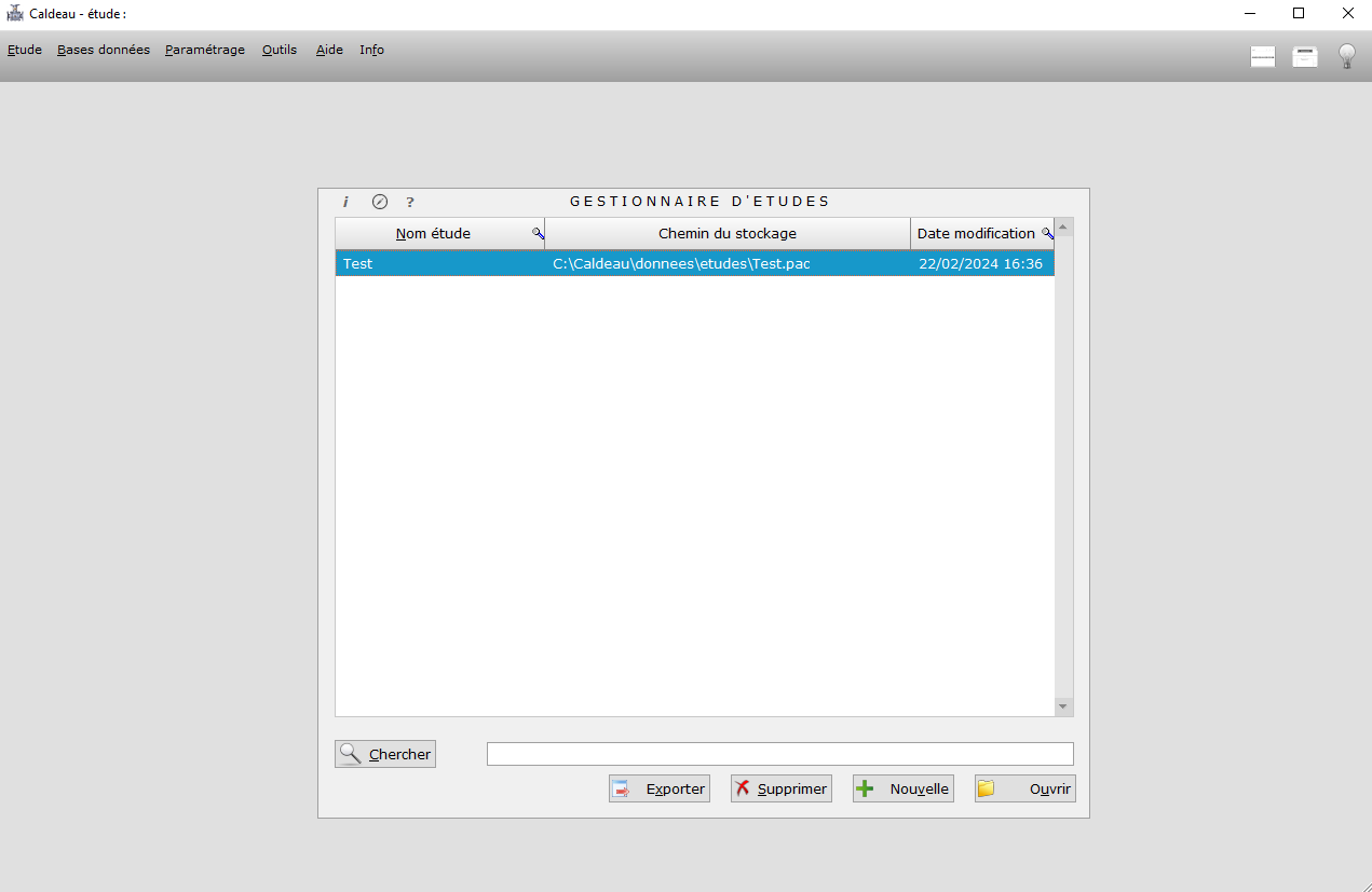 Calculs des besoins ECS Caldeau - Le gestionnaire d'études